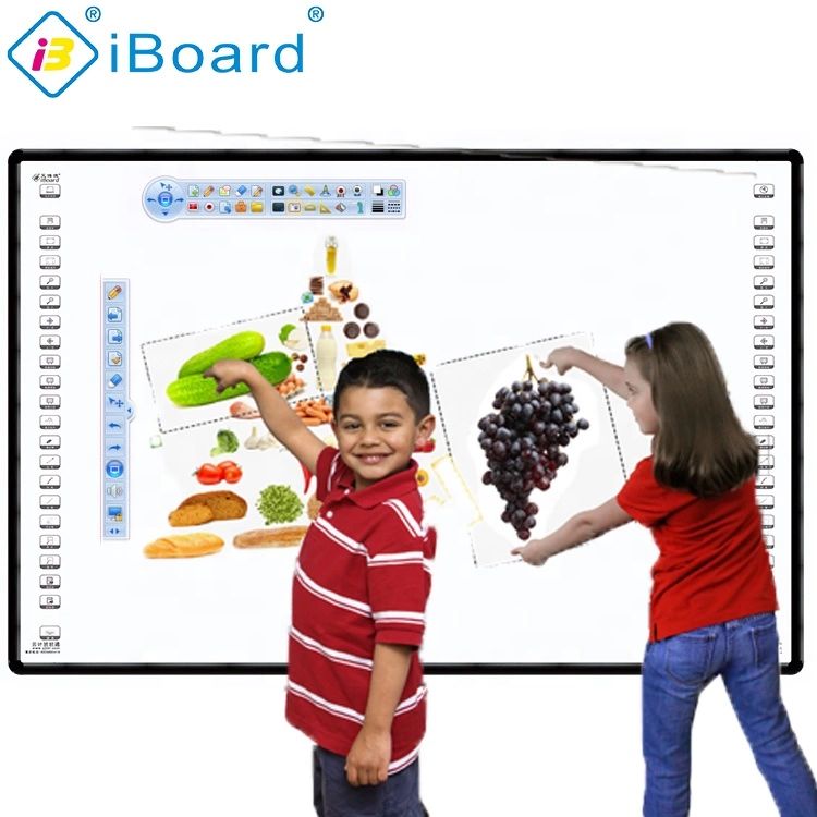 Iboard Interattivo Fingerboard o qualsiasi cosa non trasparente Temperatura di scrittura di archiviazione e mobile mobile Stand