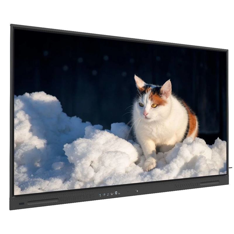 IR Interactive Whiteboard 450 nits 86 Inch Android 14 Touch Wifi VGA DP USB Cloud Resources Smart TV Monitor Per uso in ufficio universitario
