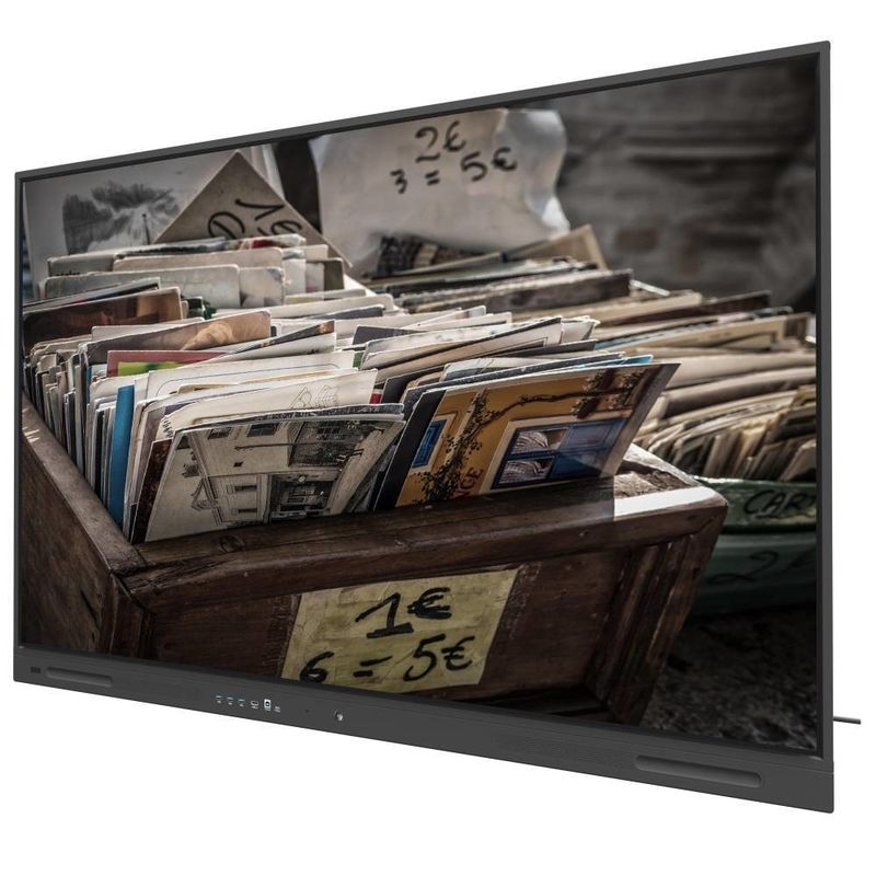Potenziare il tuo business con Black LCD Smart Board con usb e 350cd/m2 WIFI e Wireless Share 110 Inch Monitor