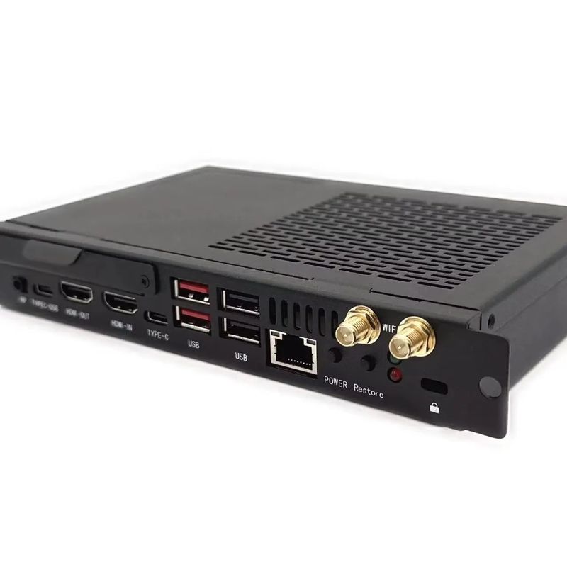 IBoard PC Mini OPS Computer I3 I5 I7 Ultima generazione 12th 13th Ops Mini Pc Touchscreen Monitor per Smart Touch Display Interattivo