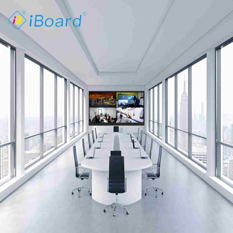 Iboard Nuovo prodotto Display intelligente 98" 4K Display interattivo a pannello piatto Display touch screen di grandi dimensioni Monitor per sala riunioni