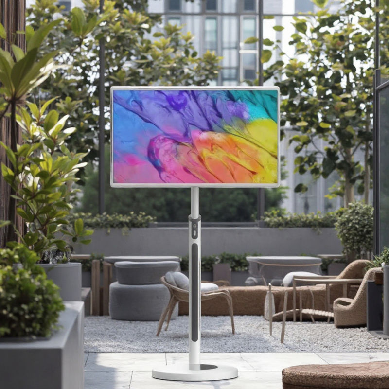 IBoard 32 pollici Smart TV portatile ricaricabile con fotocamera Batteria Touch Screen Monitor Display digitale interattivo per l'ufficio domestico