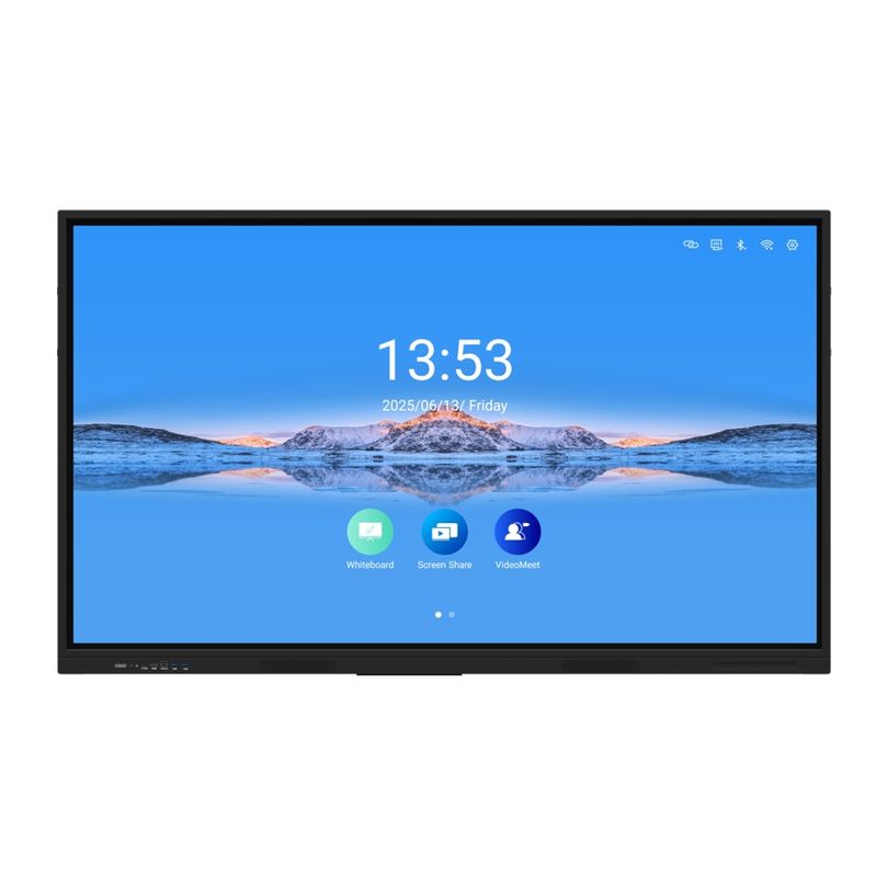 75 pollici di schermo interattivo a schermo piatto Smart TV touch screen (livello di ingresso)