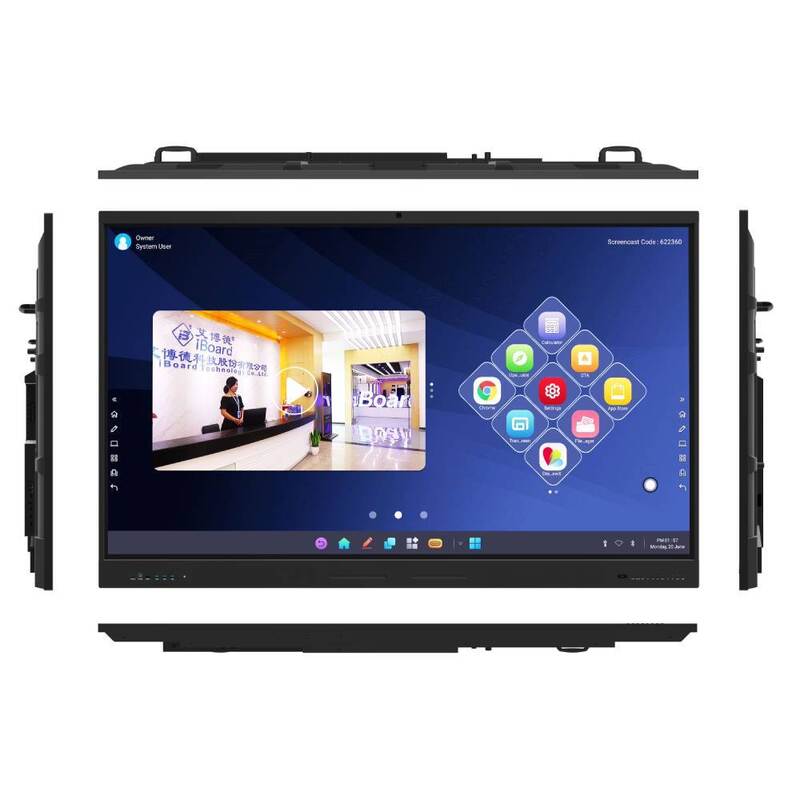 Monitor Touchscreen All-in-One da 2 X 15W con Altoparlanti Integrati, Design Focalizzato sull'Educazione e Funzionalità Interattive