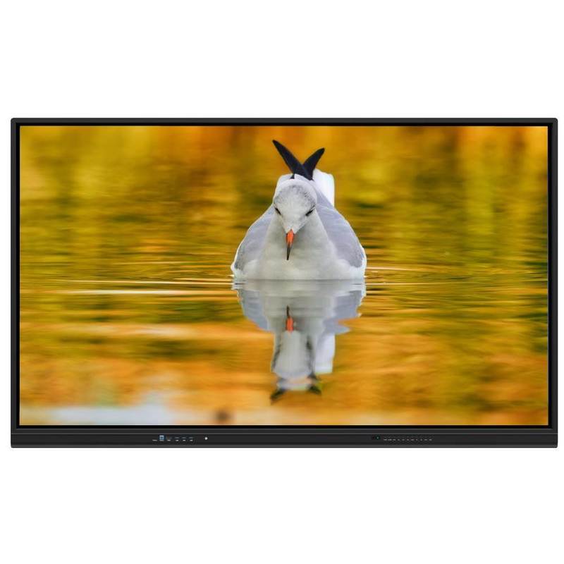 Lavagna interattiva LED con Android 14, tocco a infrarossi ultra fine e fotocamera e microfono opzionali per scuole e riunioni