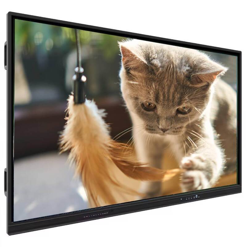 Smart Whiteboard interattivo a pannello piatto con 16.7M colori condivisione wireless e 50000 ore di durata del pannello