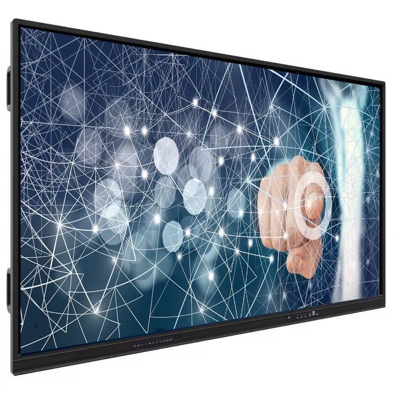Pannello Interattivo Flat 4K con 20 Punti Touch e Android, Smart Board per Aule e Sale Conferenze