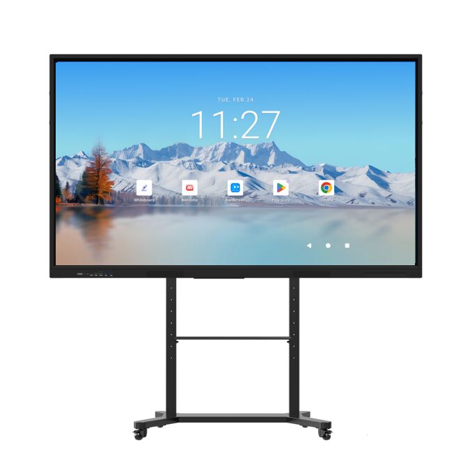 iBoard 75 pollici Android 16 Google EDLA Certificato Ai Interattivo Pannello Piatto Smart Board