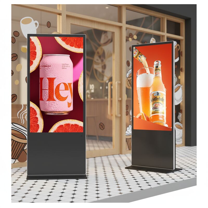 IBOARD 43 50 55 65 75 pollici Stand verticale schermo pubblicitario LCD Digital Signage Totem LED Display per esposizione