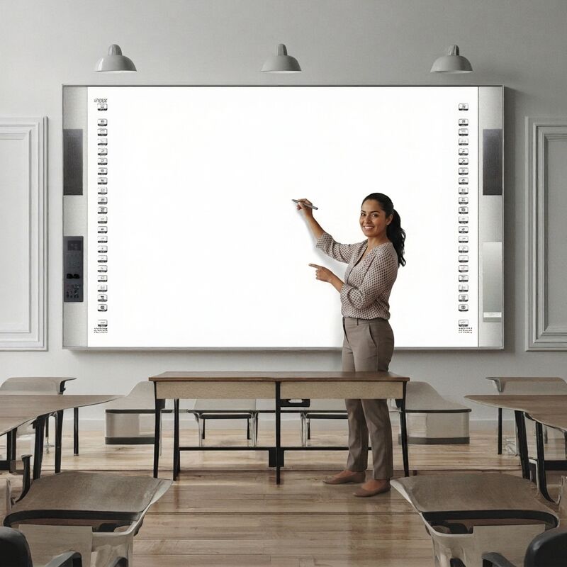 55 65 75 85 98 100 Inch China Education Digital Interactive Flat Panel Touch Screen Whiteboard Smart White Board per la scuola