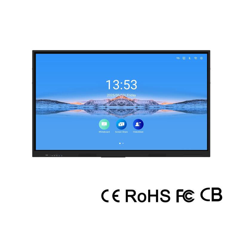 65 pollici Interactive Touch Screen Software di scrittura di sistema Android di base con funzione AI Costi più bassi Funzione potente