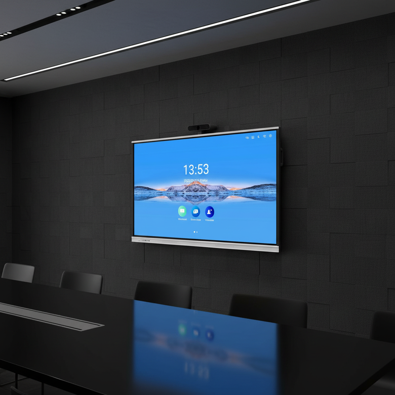 Lavagna digitale Iboard da 75 pollici 4K Touch IR a 20 punti per istruzione e collaborazione