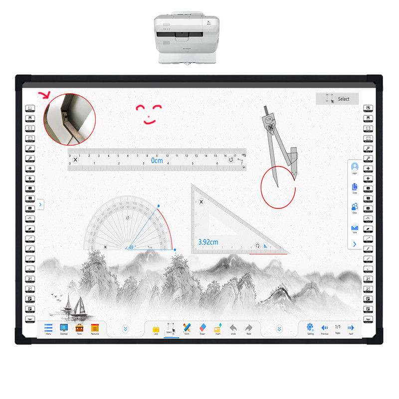 20 Touch Point Interactive Whiteboard 16 9 Aspect Ratio per la collaborazione e l'apprendimento B2B