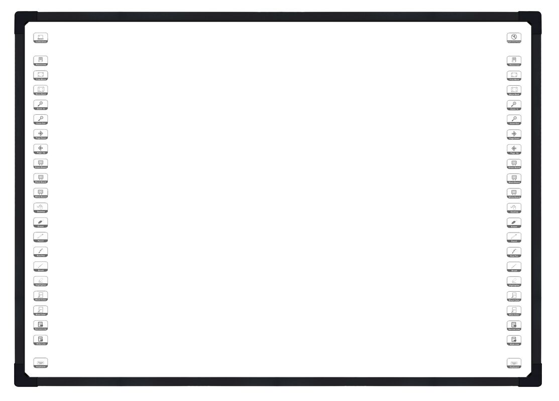 4 tastiera interattiva ottica della fotocamera con 10-32 punti di contatto Smart Board per una migliore collaborazione digitale