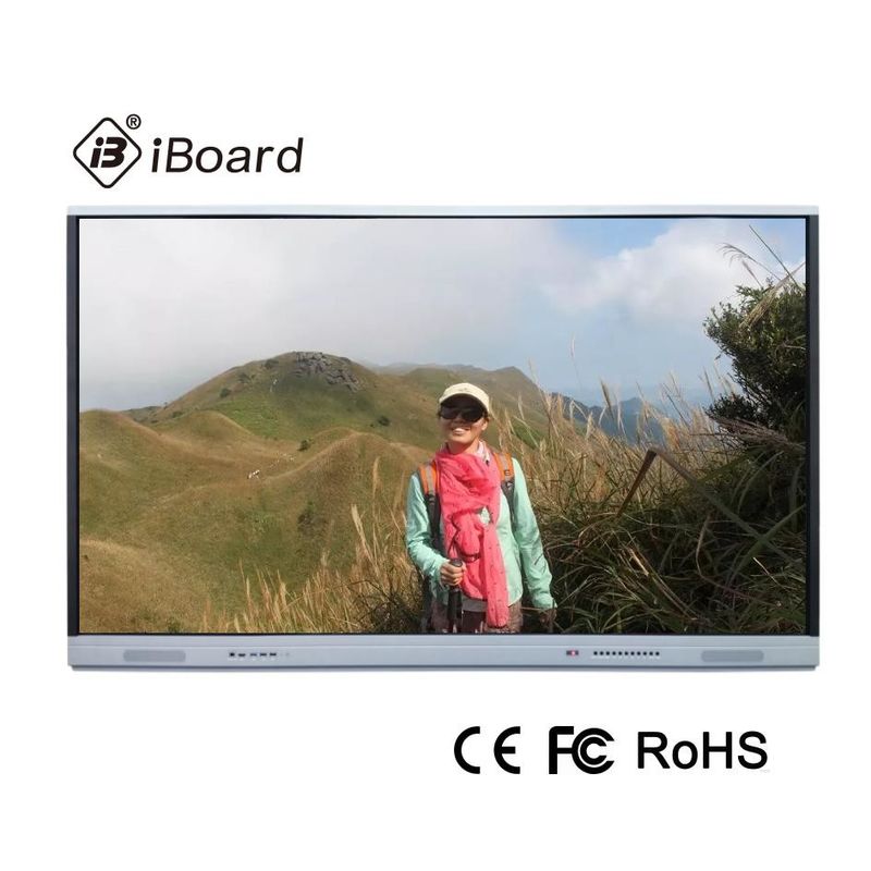 3840*2160 Tabella didattica LCD 5ms Tavola tattile interattiva Windows Linux Infrarosso Per l'istruzione aziendale o scolastica