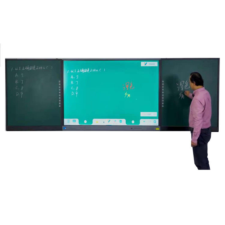 75 86 pollici 4K attrezzature didattiche touch screen migliore Smart Board interconnesso LCD Smart Blackboard
