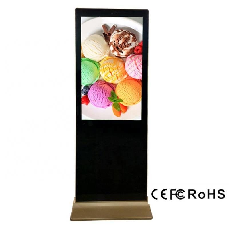 Design personalizzato per interni Supermercato LCD Pubblicità Display Stand Digital Signage Kiosk