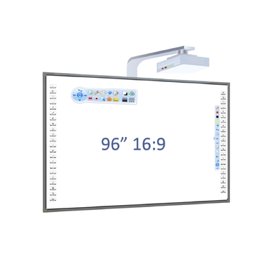 84/87/92/98 Inch 10 punti Infrarossi Finger Multi Touch Interattivo Tavolo elettronico Smart Board Per l'insegnamento Meet