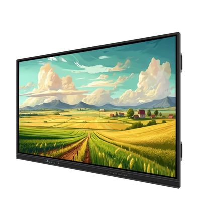 Iboard EDLA Google Certificato Android 13 Multi Window Whiteboard Software Altoparlante Microfono Fotocamera Mobile Stand opzionale