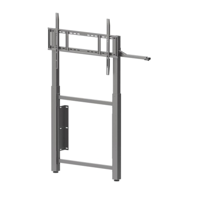 Carrello di supporto interattivo a lavanderia regolabile per monitor intelligenti da 65 pollici a 75 pollici