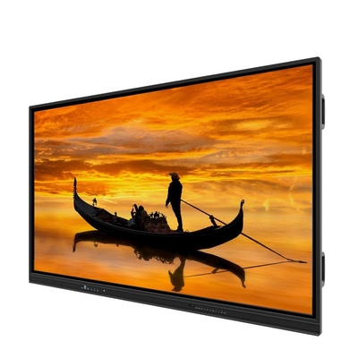 75 pollici LCD Smart Board Android 14 50 punti di contatto con VGA DP USB Port WIFI Bluetooth per la formazione scolastica ufficio