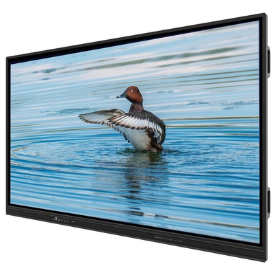 LCD Smart Board Windows Os 10 o 11 Pro Attivato Opzionale 4K UHD 3840*2160 Risoluzione AC 110-240V Voltage TF OPS Slot Per l'apprendimento in classe