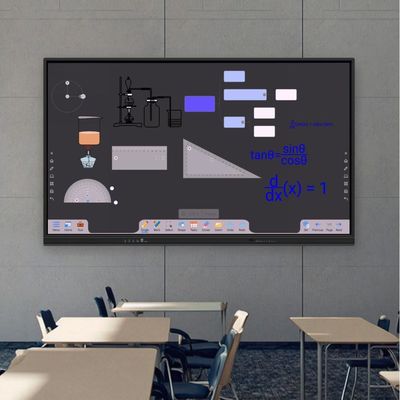 Tabella didattica LCD da 65 pollici MultiTouch Display interattivo Smart Board Tavola interattiva Tavola elettronica