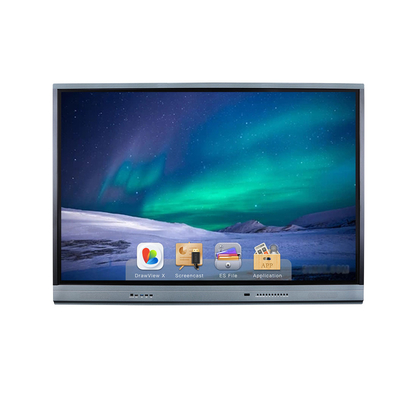 iBoard 75 pollici 50 punti di contatto interattivo pannello piatto Smart touch screen digitale lavagne interattive Smart Board per l'insegnamento scolastico