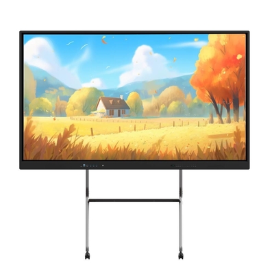 Pen Finger Touch Panel Display 75 86 Inch Android PC tutto in uno 50000 Hrs con USB TYPE-C RJ45 per l'istruzione riunioni di ufficio in classe