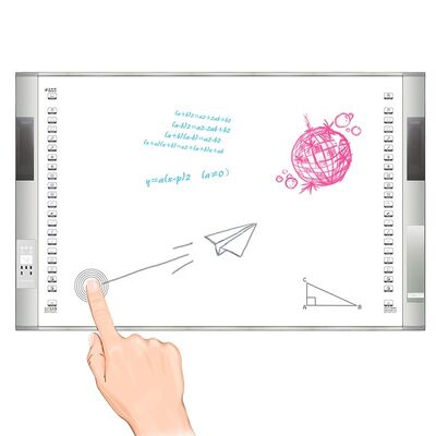 Iboard Lavagna Interattiva con Tecnologia Touch Infrarossi, Riconoscimento dei Gesti e Risorse Didattiche Integrate