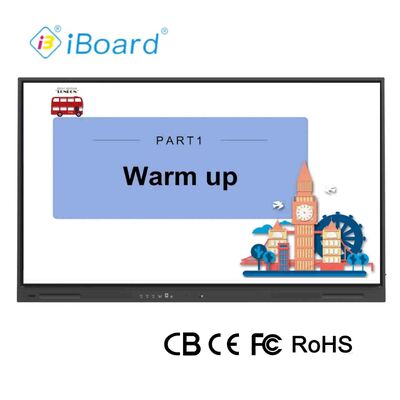 Sistema operativo Android 14 Touch Screen Classroom Board con interfaccia USB A e facile installazione
