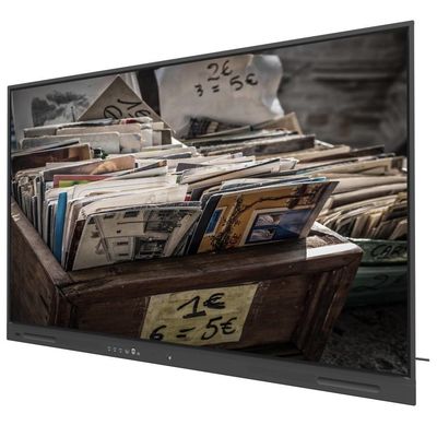 Potenziare il tuo business con Black LCD Smart Board con usb e 350cd/m2 WIFI e Wireless Share 110 Inch Monitor
