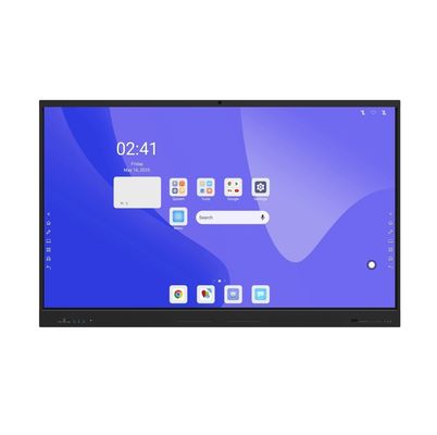 Nuovo prodotto di progettazione 4k 65 75 85 96 110 Inch Touch Screen Software multi-lingua Lcd Smart Board Android Tavola interattiva per il canale Partner