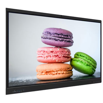IBoard 75 pollici 4K EDLA Interattivo Pannello Piatto Smart Touch Screen Android Sistema Windows Con Software Per Le riunioni in classe