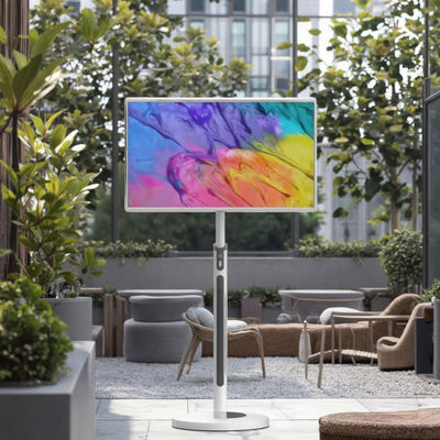 IBoard 32 pollici Smart TV portatile ricaricabile con fotocamera Batteria Touch Screen Monitor Display digitale interattivo per l'ufficio domestico