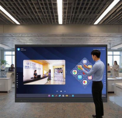 Prezzo di fabbrica IBoard 4k Touch Screen Software multilingue Schermo LCD Smart Board Lavagna interattiva Android per la scuola