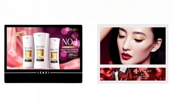 Monitor pubblicitario digitale con Android/Windows OS Touch Screen montato a parete per Supermercato Airport Hotel