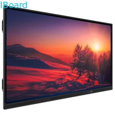 65/75/86/98 Tabella interattiva multi-touch con risoluzione 4K per insegnamento e riunioni di lavoro