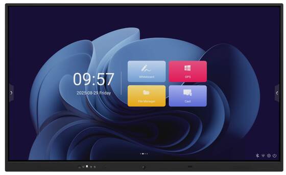 IBoard IR infrarossi touch touch interattivo touch screen a lavagna con porta dati USB 7h Hardness tempered glass per uso in sala riunioni ed educazione