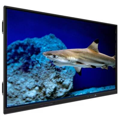 Interattivo pannello piatto con 20 punti di tocco 350 Cd/m2 luminosità e 50.000 ore di vita per migliorare l'insegnamento e la collaborazione