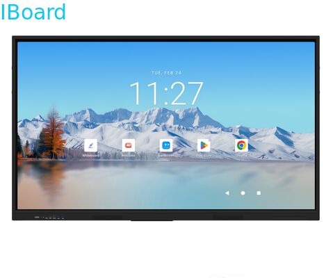 iBoard Interactive whiteboard Android 16 EDLA certificato Interactive Flat Panel