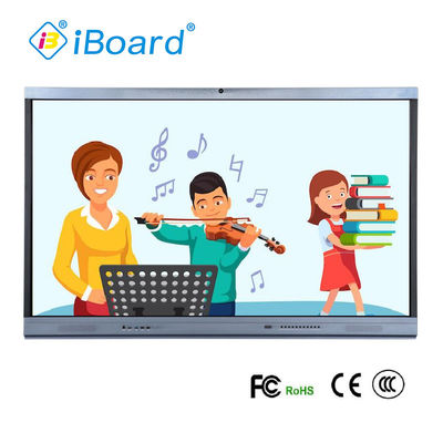 Touch screen interattivo a 86 pollici della lampadina 4K dello schermo piatto LED