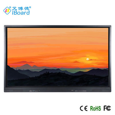 Visualizzazione interattiva 4K di tocco LED di iBoard a 86 pollici di Android 11 di più nuova versione multi