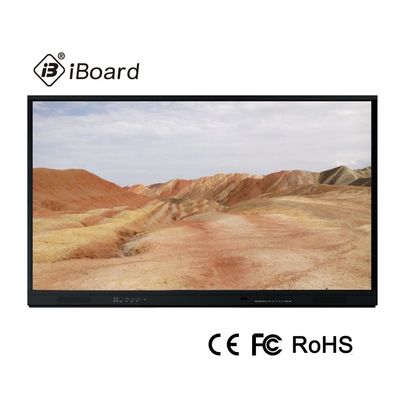 sistema a 65 pollici di Android 8 Smart del bordo interattivo di 4K LED, pagina di alluminio, supporto OPS