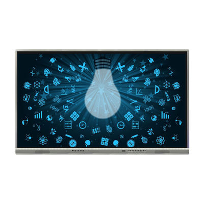 65 touch screen interattivo di Android 11 di lavagna del bordo astuto LCD 4K con USB-C