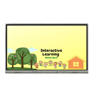 Grau Nero Cornice Color LCD Smart Board con ciclo di vita di 50000 ore