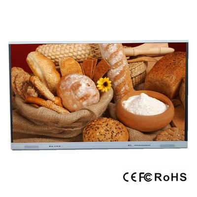Display a pannello digitale interattivo a LED TFT Angolo di visione a 178 gradi Tocco a infrarossi