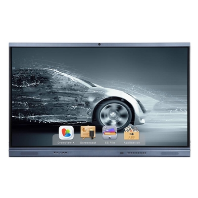 Schermo piatto interattivo del Mic 4K della macchina fotografica di Android 3+32G a 75 pollici per istruzione scolastica
